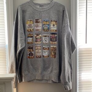 Vintage Canned Pickles Sweatshirt